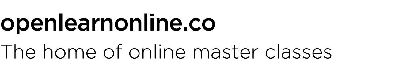 openlearnonline.co The home of online master classes 